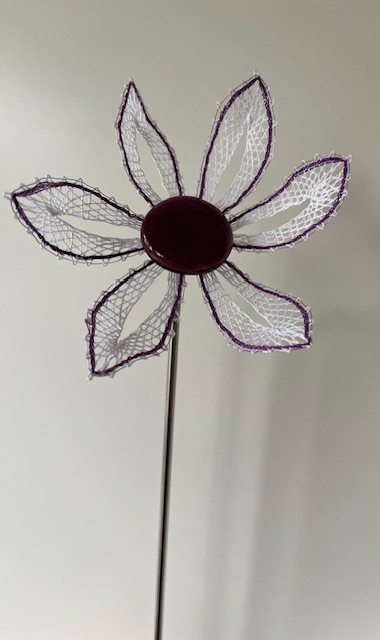 HH 78177 Blomst 2026 7 par Barkonie 50/2, evt, to par i en anden farve 1 pind myrtetråd